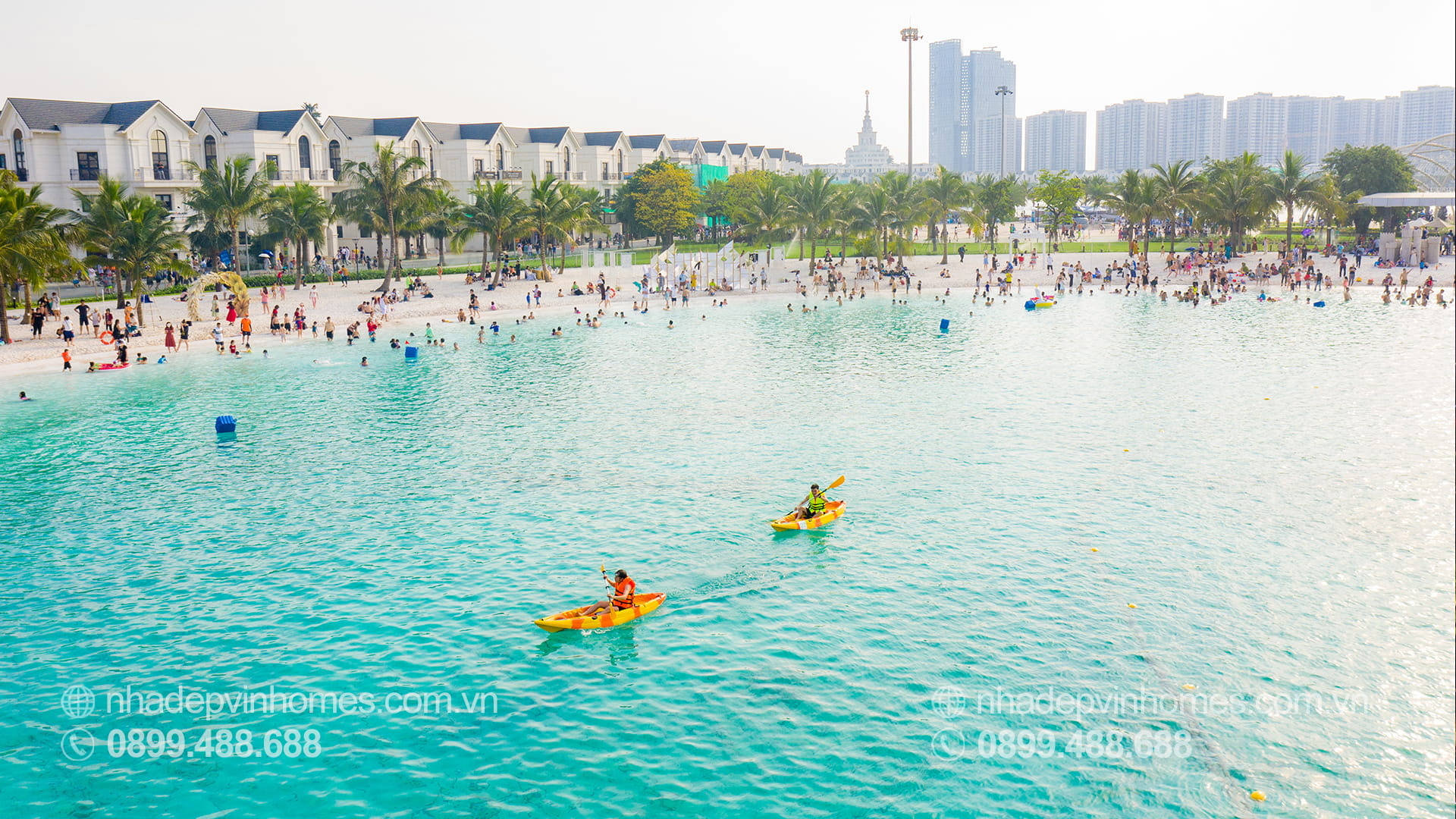 Biển nước mặn 6.1ha Vinhomes Ocean Park
