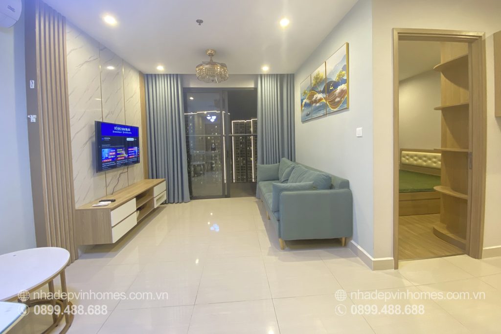 Cho thuê căn 2 ngủ 1 vệ sinh Vinhomes Ocean Park giá 7tr P01