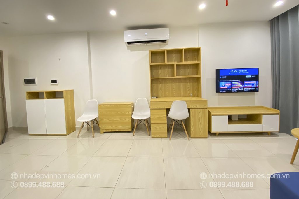 Cho thuê chung cư Vinhomes Ocean Park 2PN 6.5tr full đồ -P3