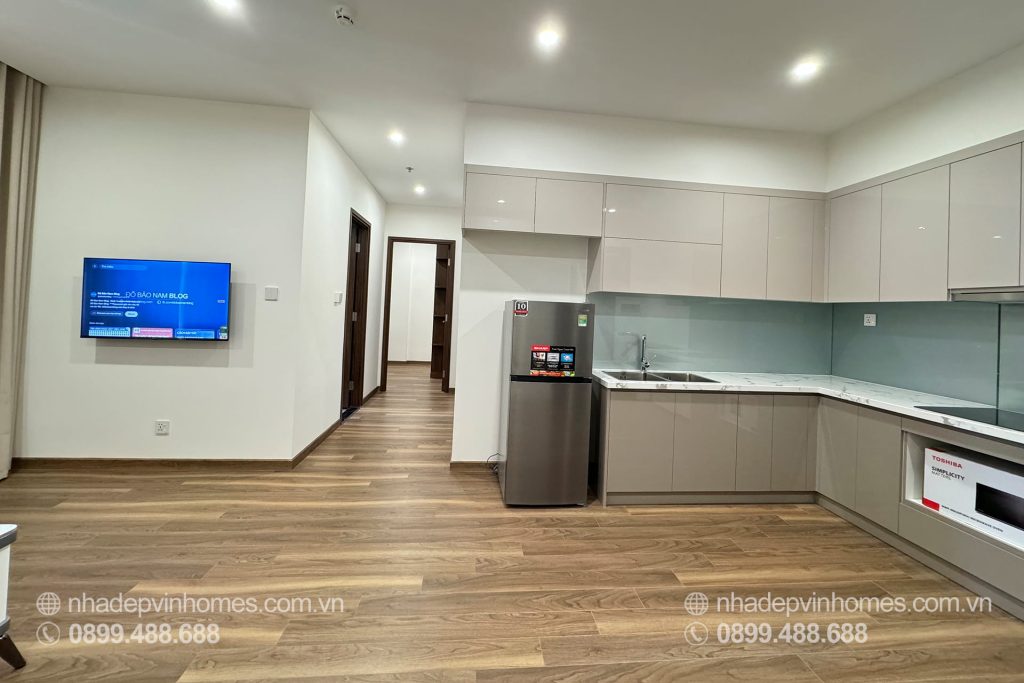 Cho thuê căn hộ 2 phòng ngủ tòa ZR1 full đồ mới 100% -02