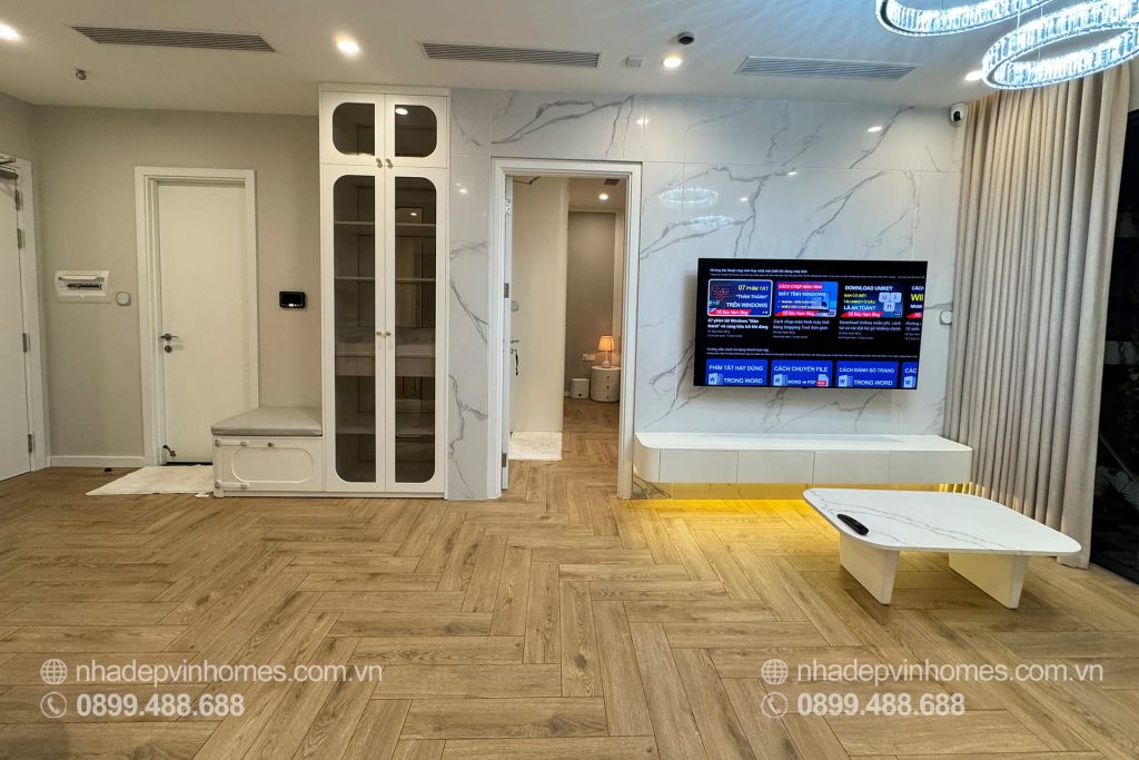 Cho thuê nhà Vinhomes Ocean Park 2PN góc 77m tòa R101-02