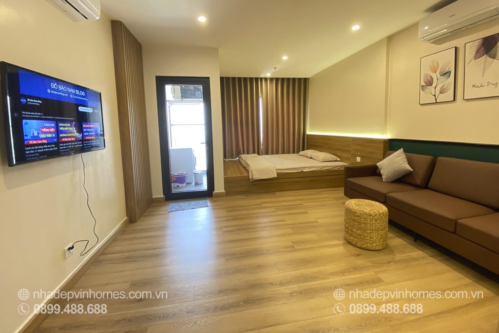 Cho thuê studio Vinhomes Ocean Park full đồ mới 100% - P1