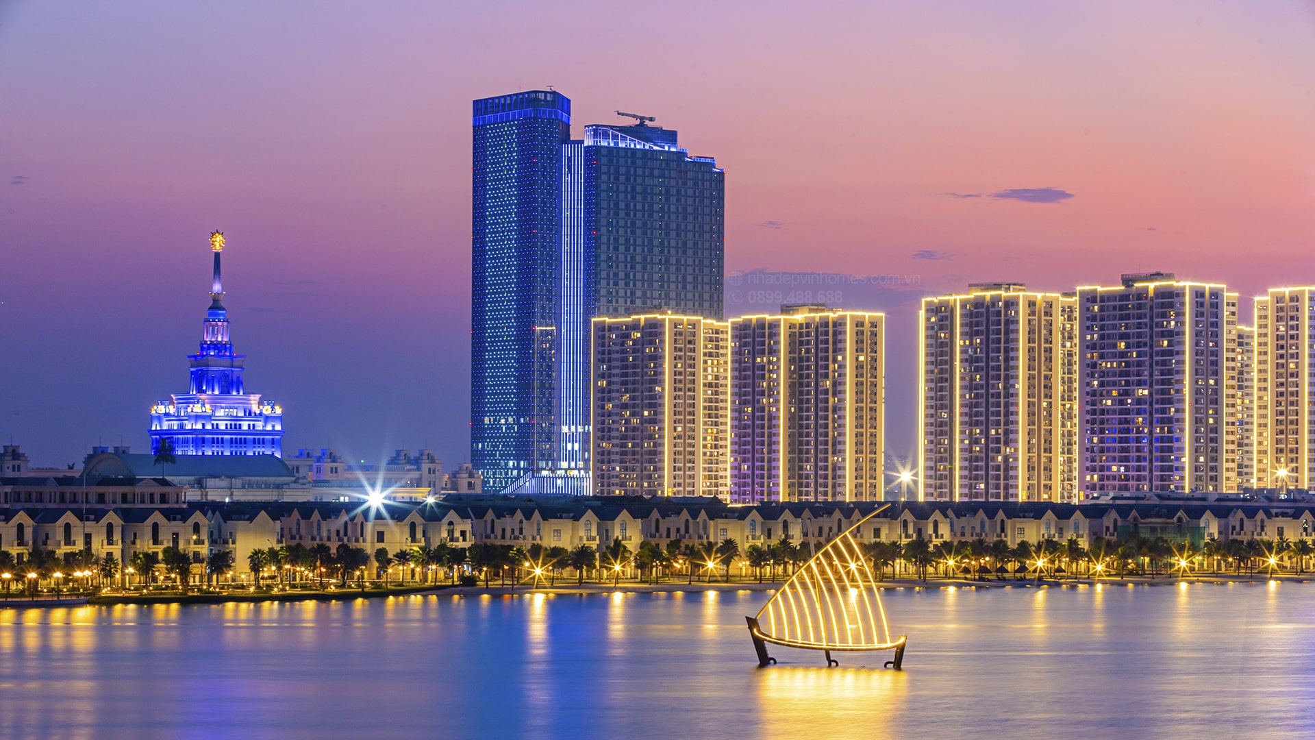 Nhà đẹp Vinhomes - Dự án khu đô thị Vinhomes Ocean Park Gia Lâm
