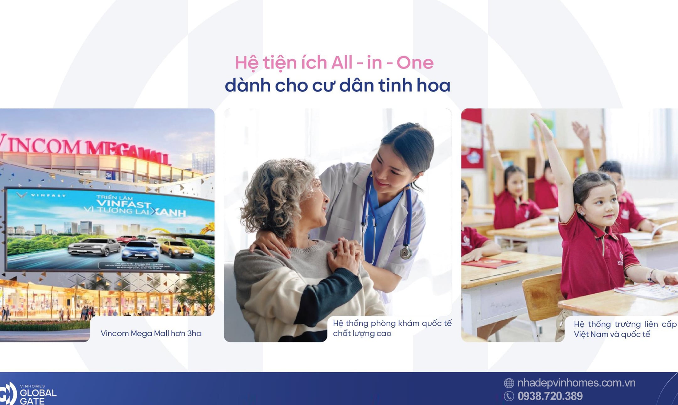 Tiện ích All - in - One đặc trưng Vinhomes