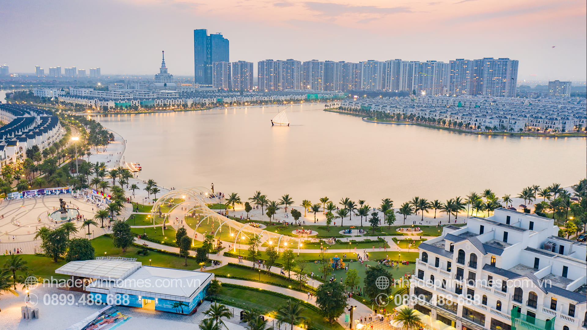 Hồ Ngọc Trai 24.5ha Vinhomes Ocean Park