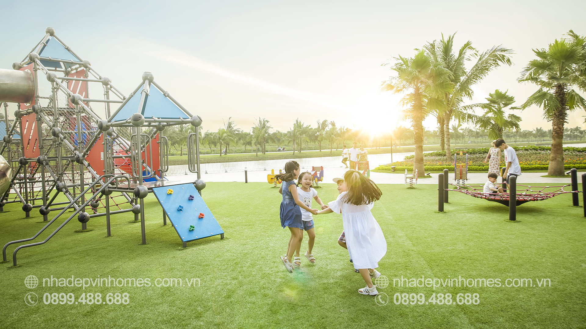 Hơn 60 sân chơi trẻ em tại Vinhomes Ocean Park