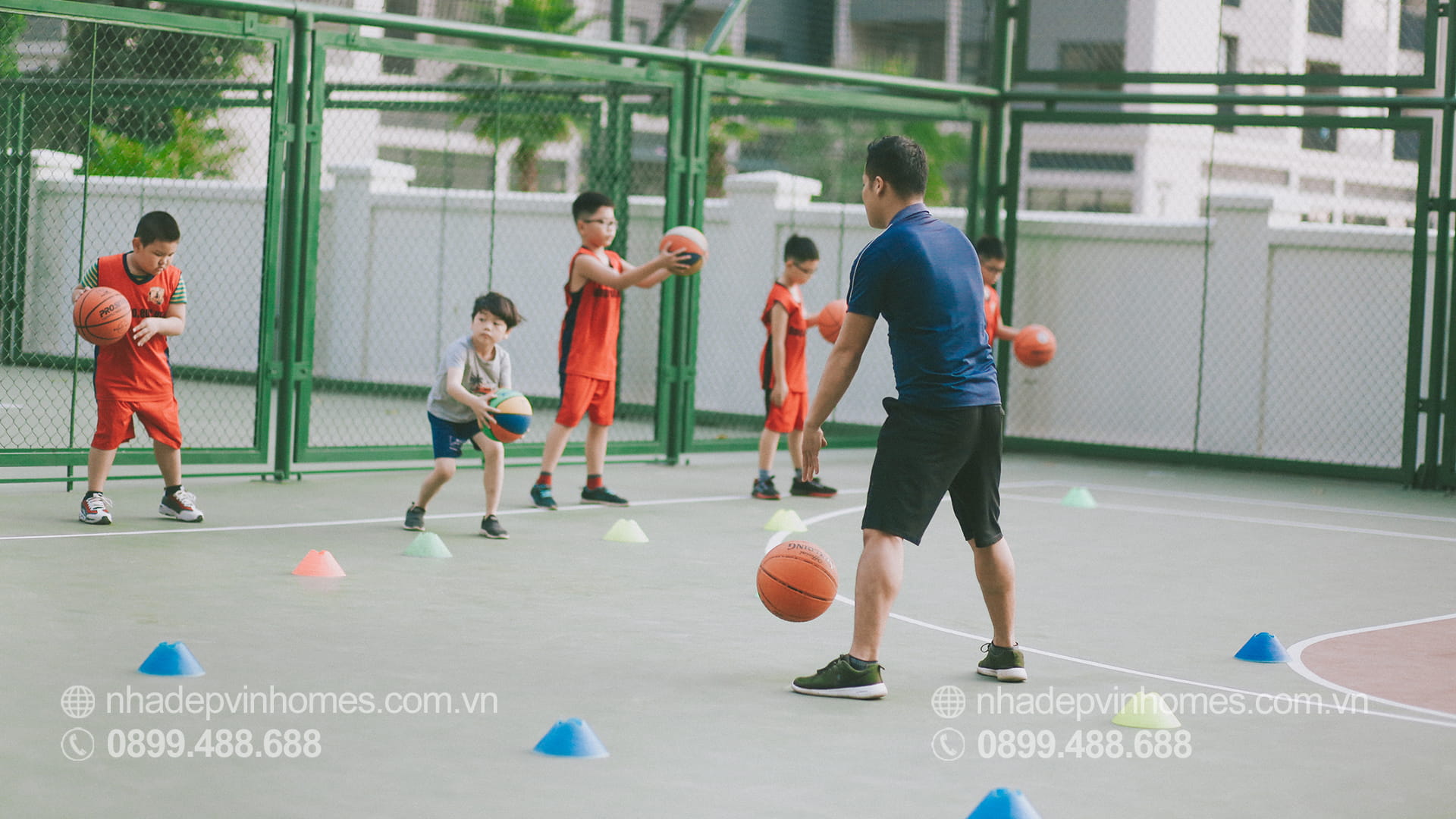 Sân tập thể thao Vinhomes Ocean Park