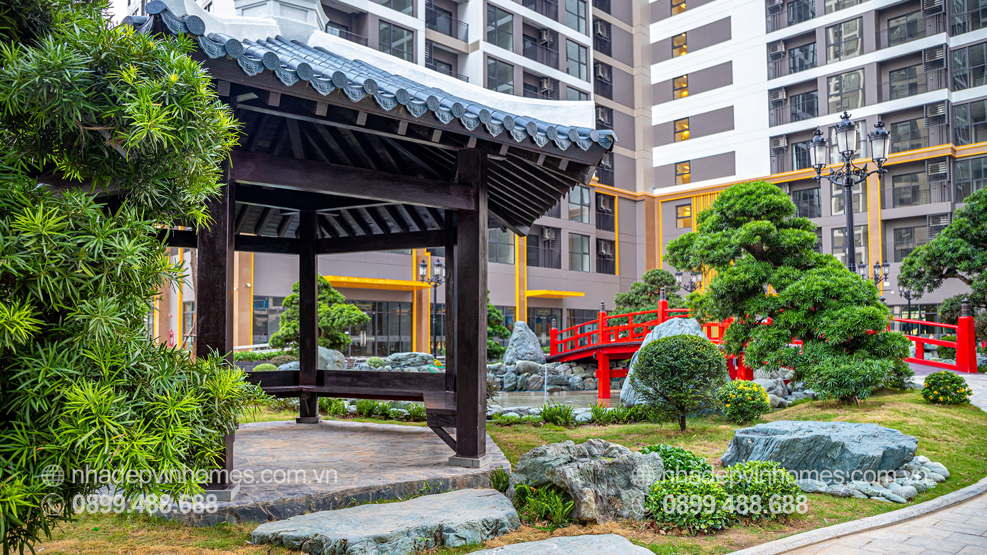 Nội khu Ruby Vinhomes Ocean Park